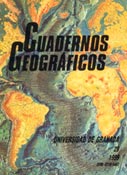 Imagen de portada de la revista Cuadernos geográficos de la Universidad de Granada