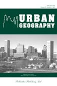 Imagen de portada de la revista Urban geography