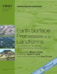 Imagen de portada de la revista Earth surface processes and landforms