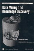 Imagen de portada de la revista Data mining and knowledge discovery