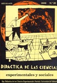 Imagen de portada de la revista Didáctica de las ciencias experimentales y sociales