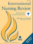 Imagen de portada de la revista International nursing review en español