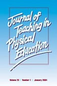 Imagen de portada de la revista Journal of teaching in physical education