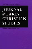 Imagen de portada de la revista Journal of early Christian studies