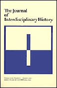 Imagen de portada de la revista Journal of interdisciplinary history