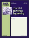 Imagen de portada de la revista Journal of surveying engineering