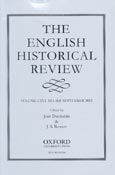 Imagen de portada de la revista English historical review