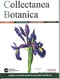 Imagen de portada de la revista Collectanea Botánica