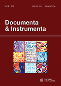 Imagen de portada de la revista Documenta & Instrumenta