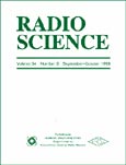 Imagen de portada de la revista Radio science