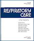 Imagen de portada de la revista Respiratory care