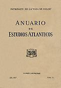 Imagen de portada de la revista Anuario de Estudios Atlánticos