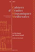 Imagen de portada de la revista Cahiers d'études hispaniques medievales