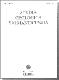 Imagen de portada de la revista Studia geologica salmanticensia