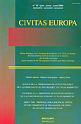Imagen de portada de la revista Civitas Europa