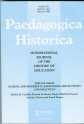Imagen de portada de la revista Paedagogica Historica