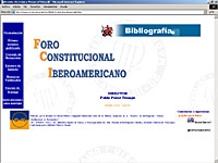 Imagen de portada de la revista Foro constitucional iberoamericano