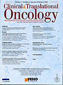 Imagen de portada de la revista Clinical & translational oncology