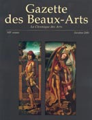 Imagen de portada de la revista Gazette des beaux arts