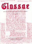Imagen de portada de la revista Glossae