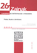 Imagen de portada de la revista Zainak. Cuadernos de Antropología-Etnografía