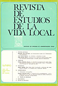 Imagen de portada de la revista Revista de estudios de la vida local