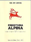 Imagen de portada de la revista Preistoria alpina