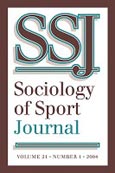 Imagen de portada de la revista Sociology of sport journal