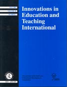 Imagen de portada de la revista Innovations in education and teaching international