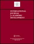 Imagen de portada de la revista International journal for Academic Development
