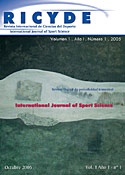 Imagen de portada de la revista RICYDE. Revista Internacional de Ciencias del Deporte