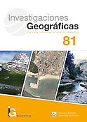 Imagen de portada de la revista Investigaciones Geográficas (España)