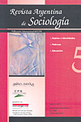 Imagen de portada de la revista Revista argentina de sociología