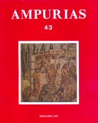 Imagen de portada de la revista Ampurias