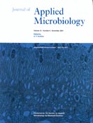 Imagen de portada de la revista Journal of applied microbiology
