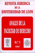 Imagen de portada de la revista Anales de la Facultad de Derecho ( León )