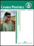 Imagen de portada de la revista Canarias Pediátrica
