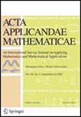 Imagen de portada de la revista Acta applicandae mathematicae