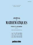 Imagen de portada de la revista Journal des mathématiques pures et appliqués