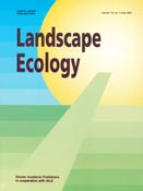 Imagen de portada de la revista Landscape ecology