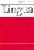 Imagen de portada de la revista Lingua