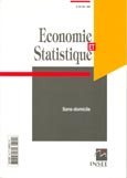 Imagen de portada de la revista Economie et statistique