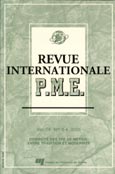 Imagen de portada de la revista Revue internationale P.M.E.