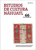Imagen de portada de la revista Estudios de cultura Náhuatl