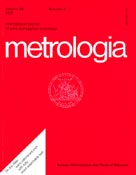 Imagen de portada de la revista Metrologia