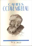 Imagen de portada de la revista Cahiers Octave Mirbeau