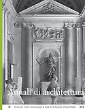 Imagen de portada de la revista Annali di Architettura